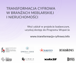 Transformacja Cyfrowa obszaru sprzedaży w branży wnętrzarskiej i nieruchomości